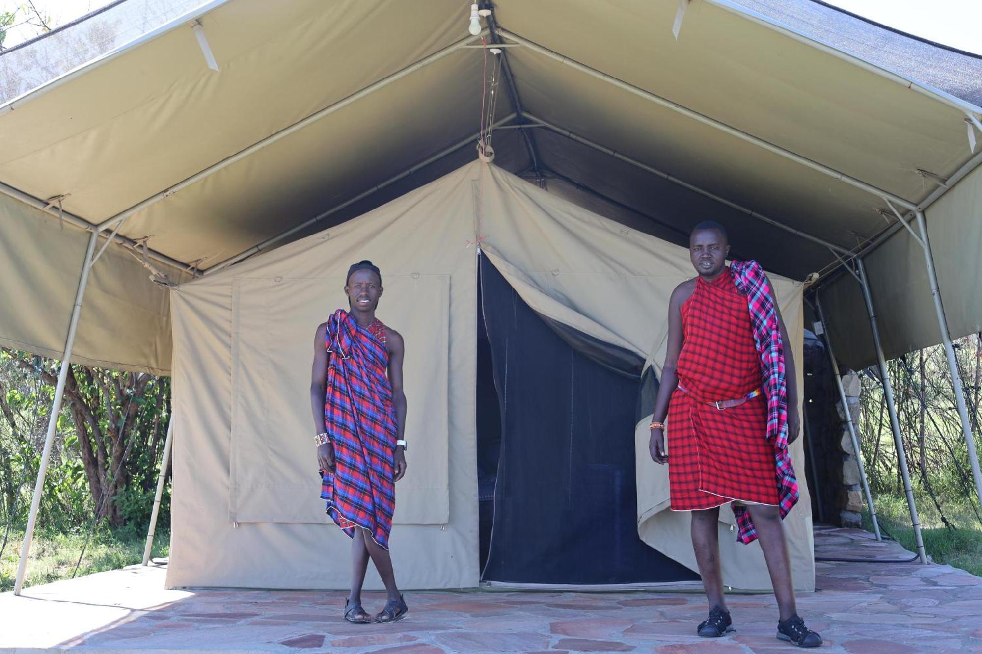 Hotel Leruk Maasai Mara Camp à Sekenani Extérieur photo