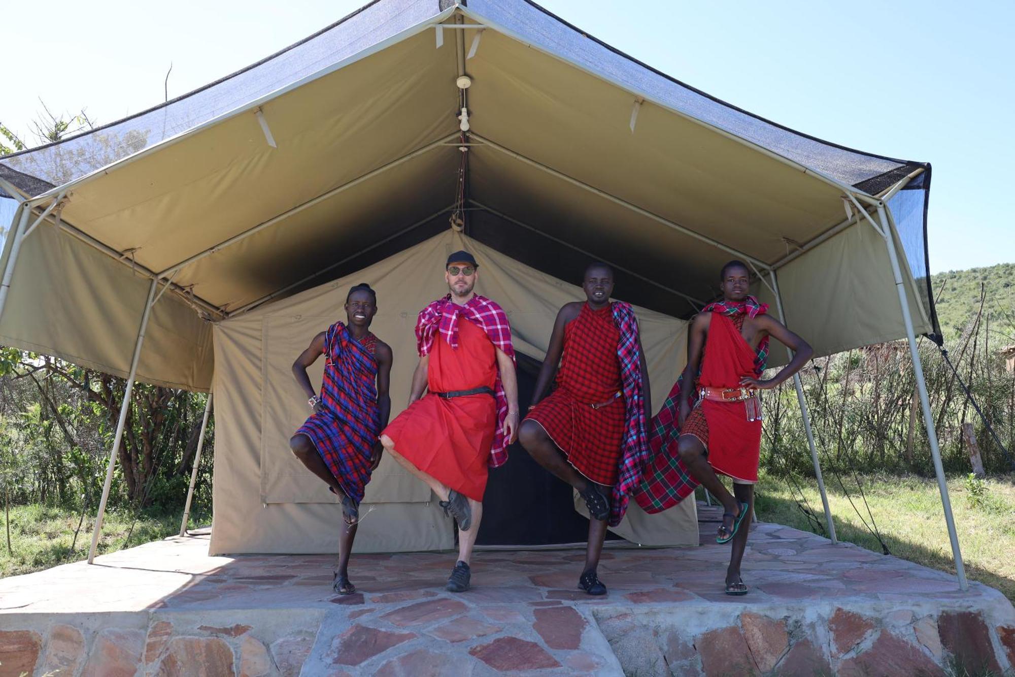 Hotel Leruk Maasai Mara Camp à Sekenani Extérieur photo