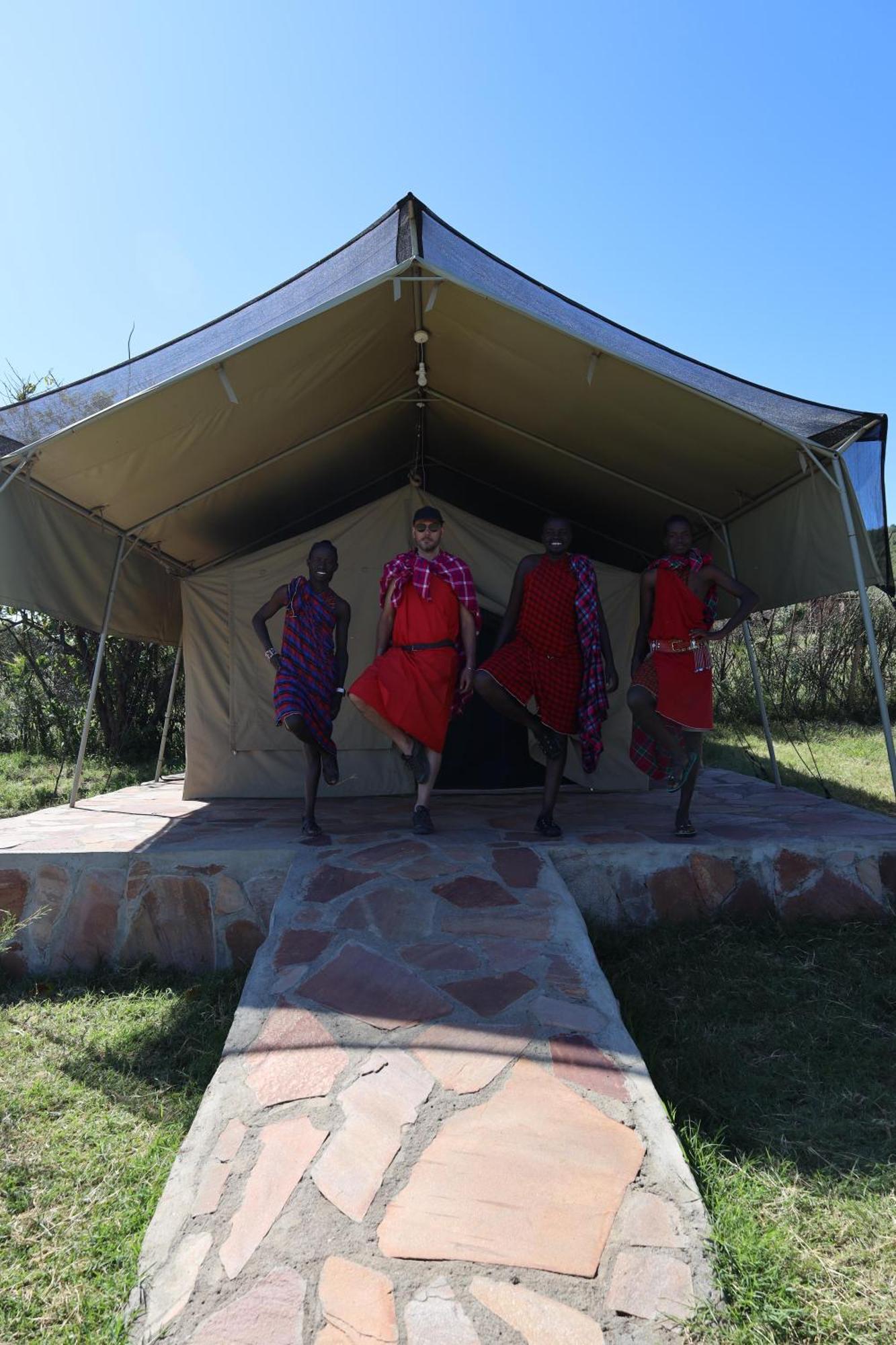 Hotel Leruk Maasai Mara Camp à Sekenani Extérieur photo