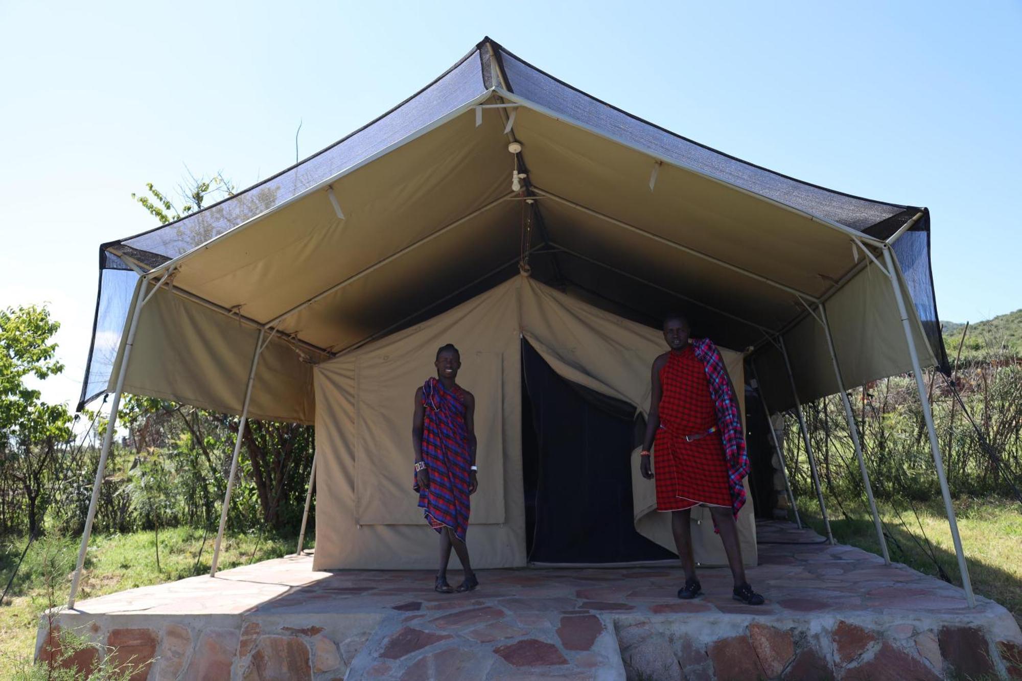 Hotel Leruk Maasai Mara Camp à Sekenani Extérieur photo